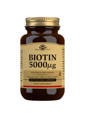 Biotin 5000 mcg 100 vcaps